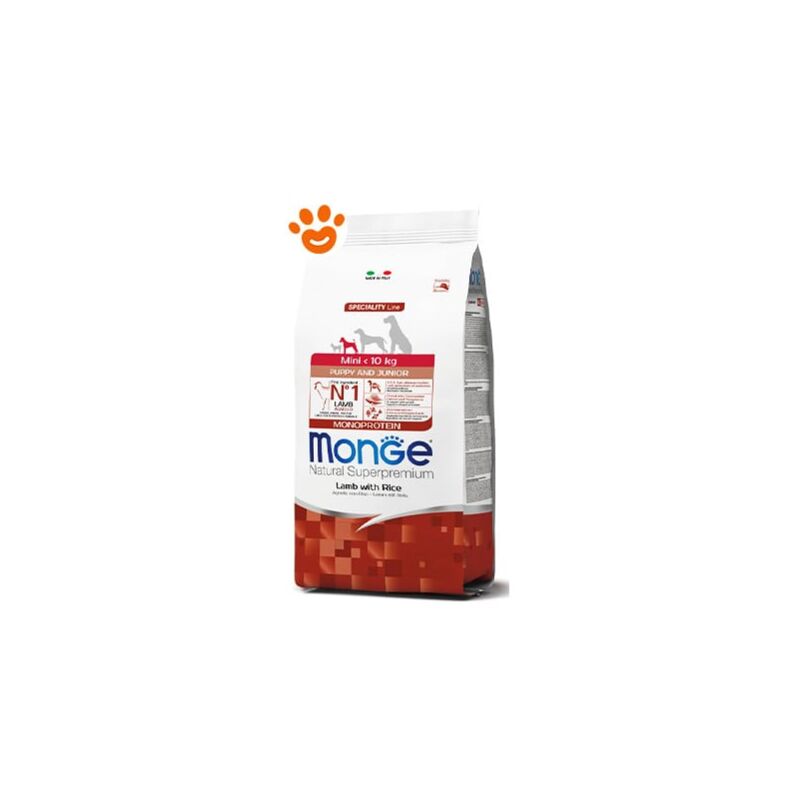 Dog Natural Superpremium Puppy E Junior Mini Agnello Dog Natural Su...