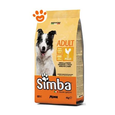 Monge Dog Simba con Pollo  - Monge Dog Simba con Pollo - Sacco Da 20 Kg