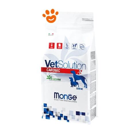 Monge Dog VetSolution Cardiac  - Monge Dog VetSolution Cardiac - Sacco Da 12 Kg
