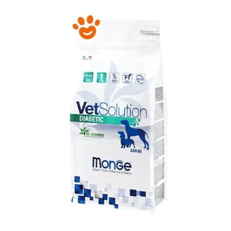 Monge Dog VetSolution Diabetic  - Monge Dog VetSolution Diabetic - Sacco Da 12 Kg
