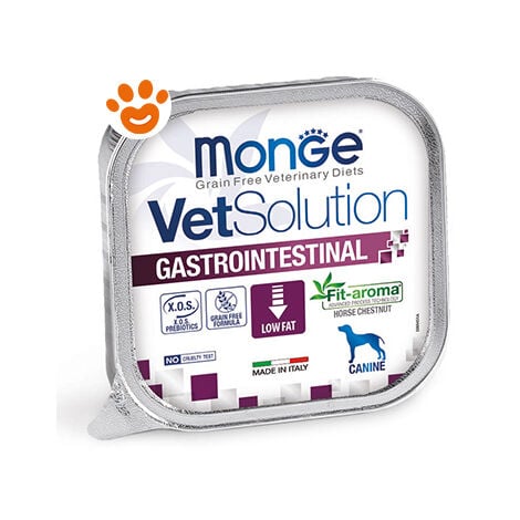 Monge Dog Vetsolution Gastrointestinal  - Monge Dog Vetsolution Gastrointestinal - Vaschetta Da 150 Gr