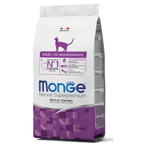 MONGE NATURAL ADULT GATTO POLLO 10KG