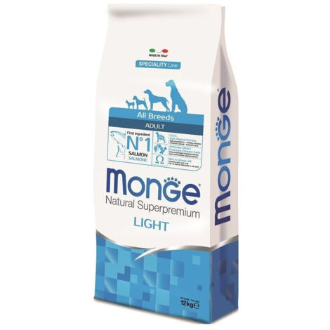 Monge Speciality Line Light Salmone con riso 12kg