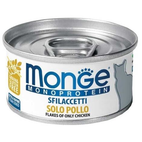 Monge Superpremium Gatto, Sfilaccetti 80gr -  Pollo