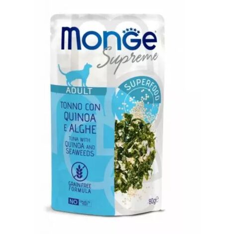 Monge Supreme Adult Cat Thon au quinoa et aux algues 80 g