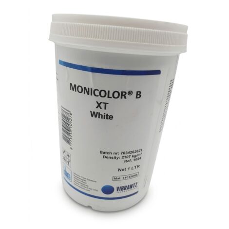 MONICOLOR - Colorant industriel XT - Blanc 1L - Haute résistance extérieur - Voir photos