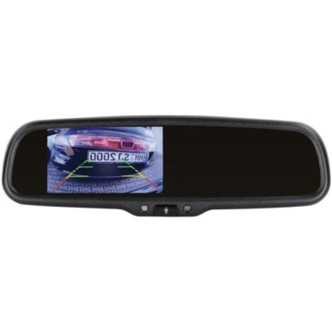 Moniteur 10.75cm dans retroviseur avec fonction Bluetooth main libre