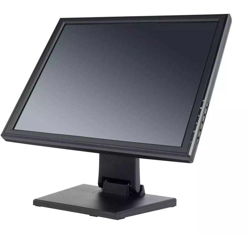 Gojoy - Moniteur à écran Tactile Moniteur de Caisse pos 17 Pouces lcd Touchscreen Monitor vga usb Multi-Touch Monitor Multiposition Stand 1280 1024