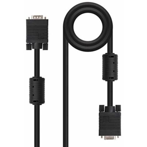 Moniteur de câble VGA mâle - Femelle Ferrite 2mts