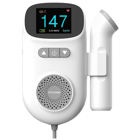 Moniteur de fréquence cardiaque fœtale de grossesse à domicile échographie Doppler moniteur de fréquence cardiaque fœtale surveillance de la courbe du mouvement fœtal fœtal