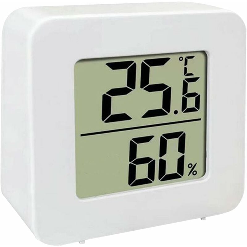 Csparkv - Moniteur de température et d'humidité - Thermomètre d'intérieur - Mini hygromètre numérique lcd - Haute précision - Pour la maison, la