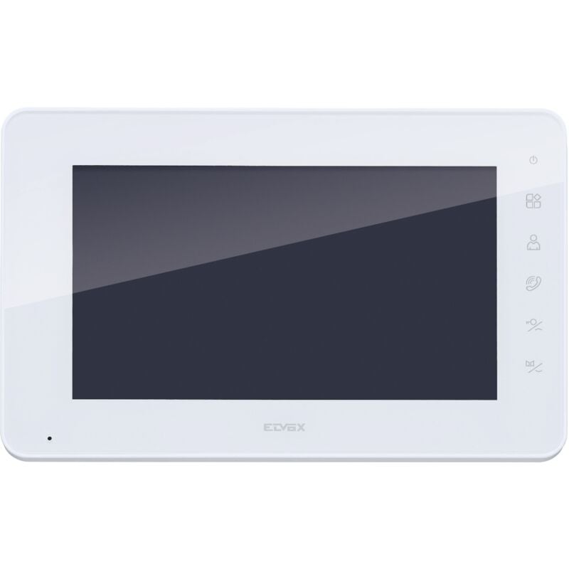 Vimar - Moniteur mains libres elvox 7 pouces avec alimentation 2p blanc - k42912