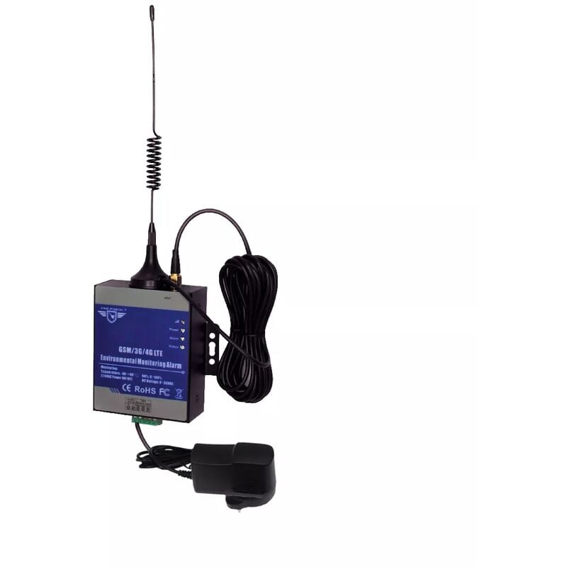 Ultra Secure - Moniteur panne de courant gsm appel et sms - kp mon 2G+3G+4G - Alerte locale / Historique / Rapport / Antenne déportée