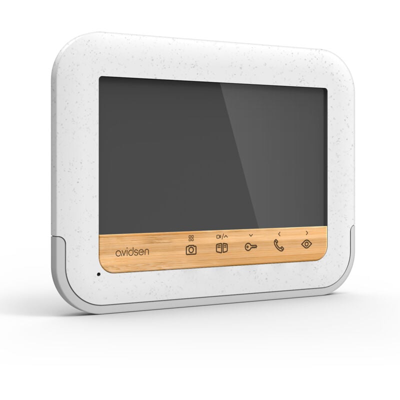 Avidsen - Moniteur supplémentaire 7'' compatible 112282 V1 Add Bamboo View 112283