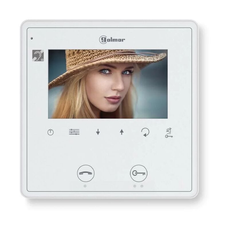 Golmar - VESTA2 se GB2/H Moniteur vidéo couleur 2 fils