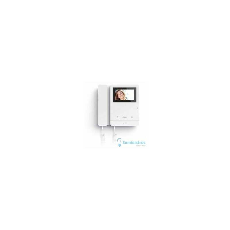 

Bticino - Monitor color Tegui 374494 serie 8 2 hilos blanco