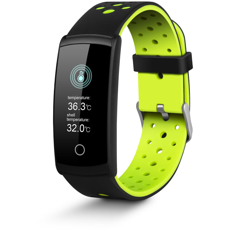 

Monitor De Salud Y Smartband Deportiva Smartek Hrb-50A Verde