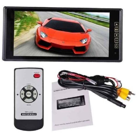 MONITOR ESPEJO RETROVISOR INTERIOR COCHE PARA CAMARA 9 TFT
