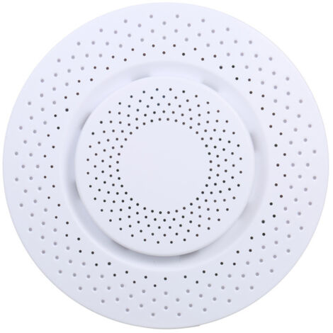 Monitor inteligente de calidad del aire con Wi-Fi, comprobador con aplicación, alarma y registrador de datos para formaldehído, COV, CO2, temperatura y humedad interior.