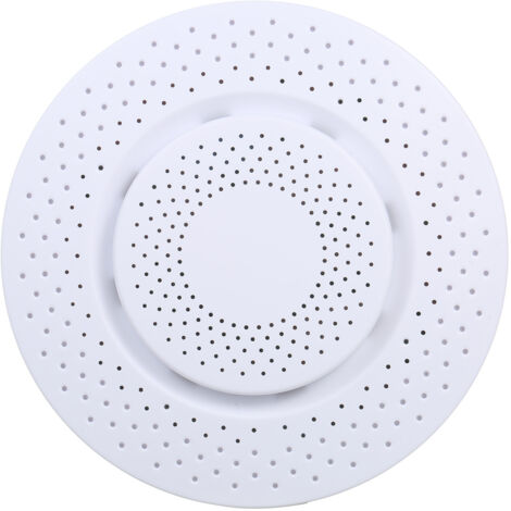 Monitor inteligente de calidad del aire con WiFi, mide formaldehído, COV, CO2, temperatura, humedad, alarma mediante aplicación, registrador de datos.