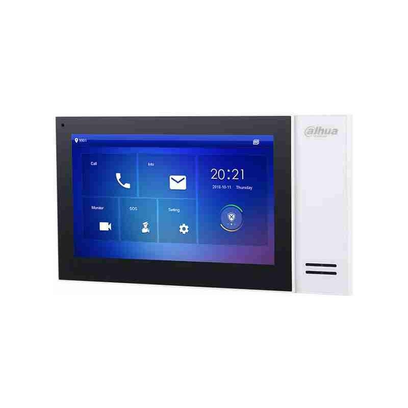 Dahua - VTH2421FW-P - Moniteur d'intérieur vth ip 7' blanc