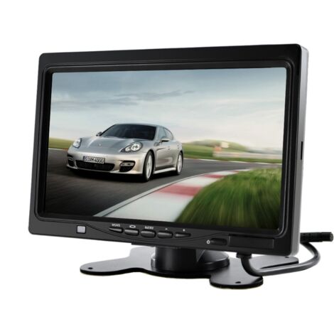Monitor LCD per auto da 7 pollici TFT RCA 2 canali