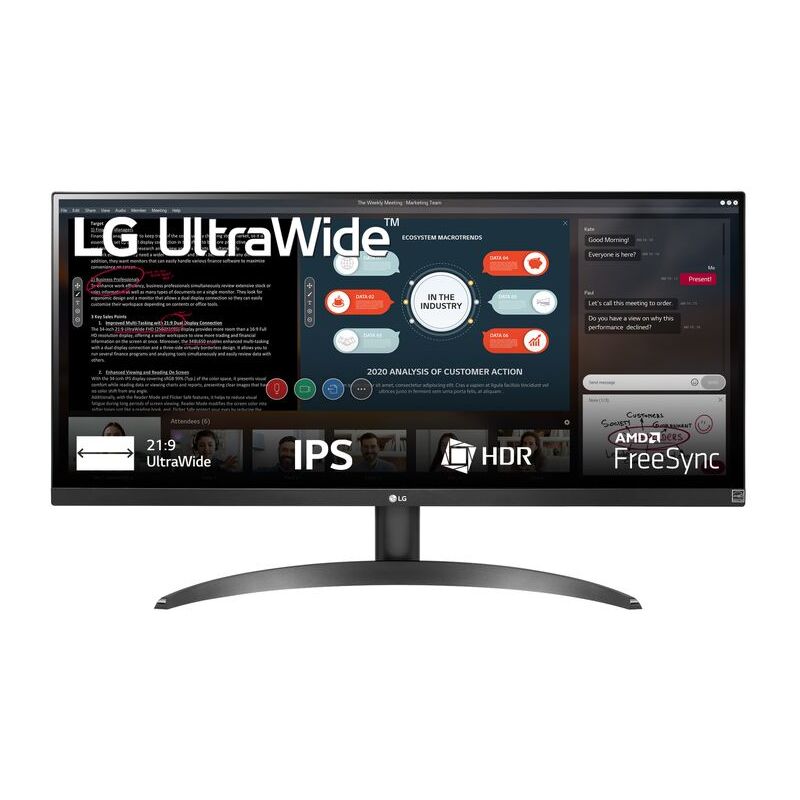 LG 29WP500-B 73,7 cm (29) 2560 x 1080 Pixel