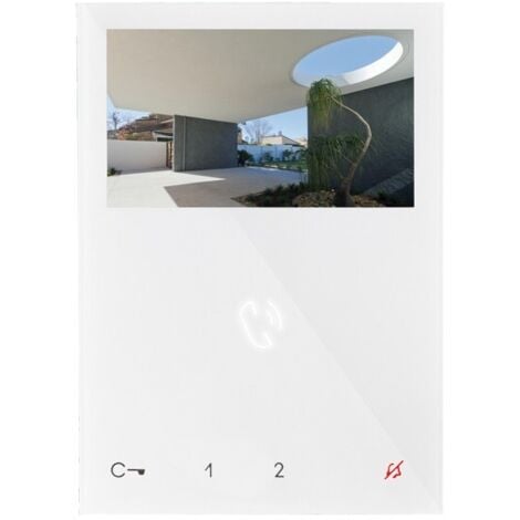 Monitor Mini A Colori Vivavoce White ( COMELIT cod. 6721W )