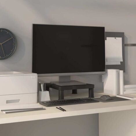 Monitor Stand Black 33.5x34x10.5 cm vidaXL