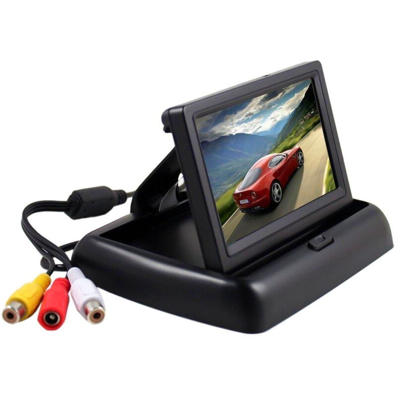 Bes Monitor Retromarcia Auto Tft Lcd Da 4.3' Regolabile Display Per...