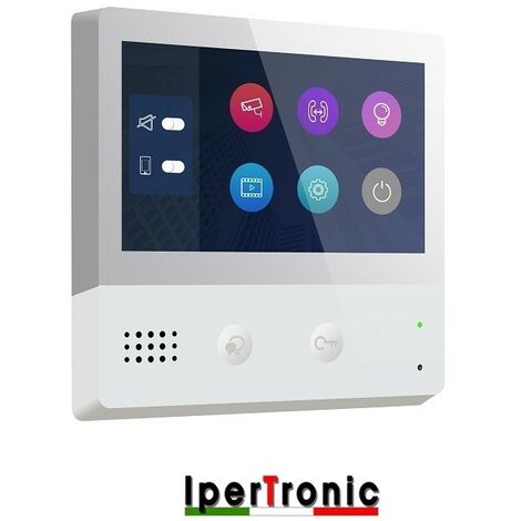 MONITOR VIDECITOFONO 7 POLLICI BUS SUPPLEMENTARE PER SISTEMA TWO IPERTRONIC