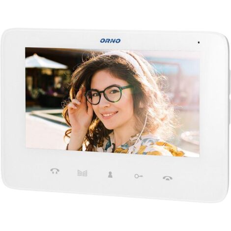 Monitor video bianco INDI SCUTI OR-VID-VP-1069MV/W