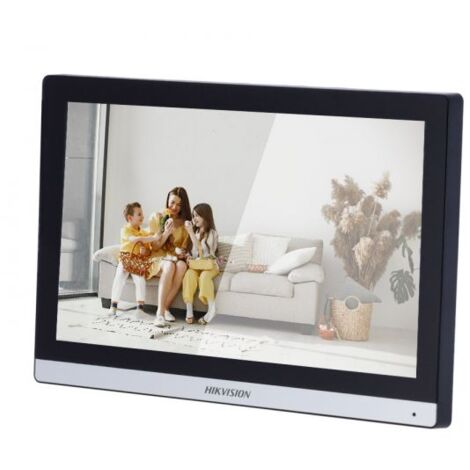 Monitor Videocitofono Hikvision Display Touch Screen interno 7" Intercom POE DS-KH6350