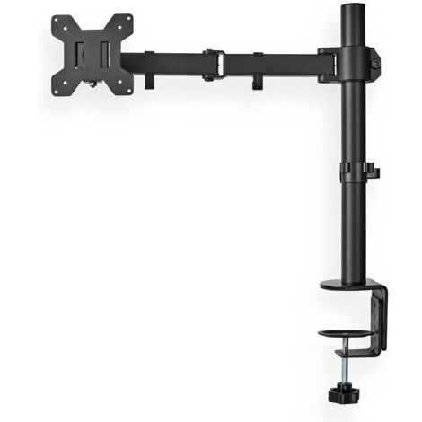 Monitorarm – TV-Wandhalterung – Bildschirme bis 27 Zoll – Max. 8 kg – VESA 75x75, 100x100 – Schwarz