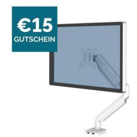 Monitorschwenkarm ® Platinum Series 11,43 x 43,82 x 47,15 cm (B x H x T) 1,5-8kg Aluminium/ABS Kunststoff weiß