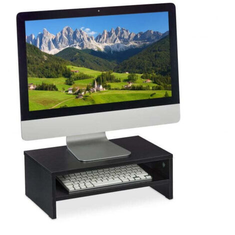 Monitorstander schwarz 883105