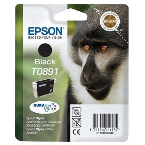 Monkey Singlepack Black T0891 DURABrite Ultra Ink