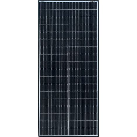 Mono 200W 12V panneau solaire panneau solaire photovoltaïque, cellule solaire monocristalline technologie PERC, idéal pour camping-car, abri de jardin, bateau, Haute efficacité