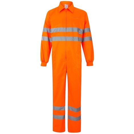 Mono Alta Visibilidad NARANJA FLÚOR XL