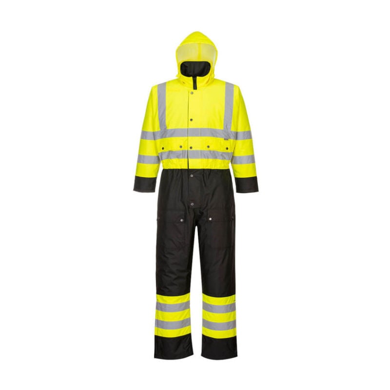 Mono Contrast con forro impermeable costuras encintadas, alta visibilidad PORTWEST S485