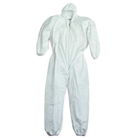 Mono de polipropileno blanco XL Protexio 01956