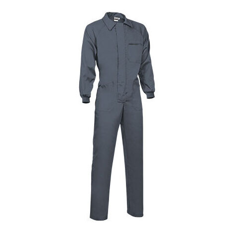 Mono de trabajo 100% algodón  VALENTO Ropper XL Gris cemento