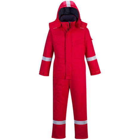 Mono de trabajo ignífugo y antiestático para invierno Regular FR53 XXXL Rojo