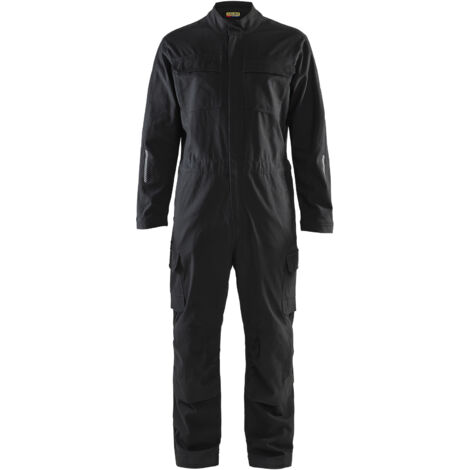 Mono de trabajo industrial elástico 6166 - Negro 48