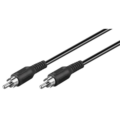 Mono-Verbindungskabel Cinch, Cinch-Stecker  Cinch-Stecker. Kabellänge 2 m