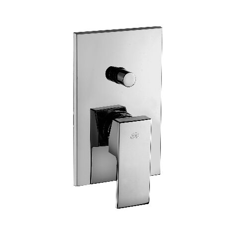Monoc-Mischer. Eingebaute Dusche mit Elle Line Umsteller
