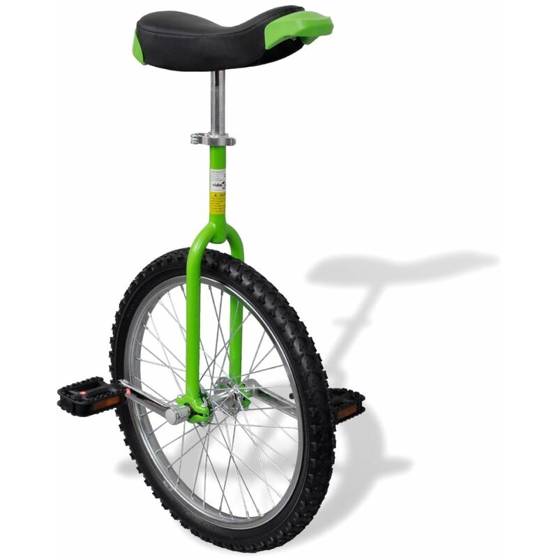 

Monociclo verde ajustable, 20 pulgadas