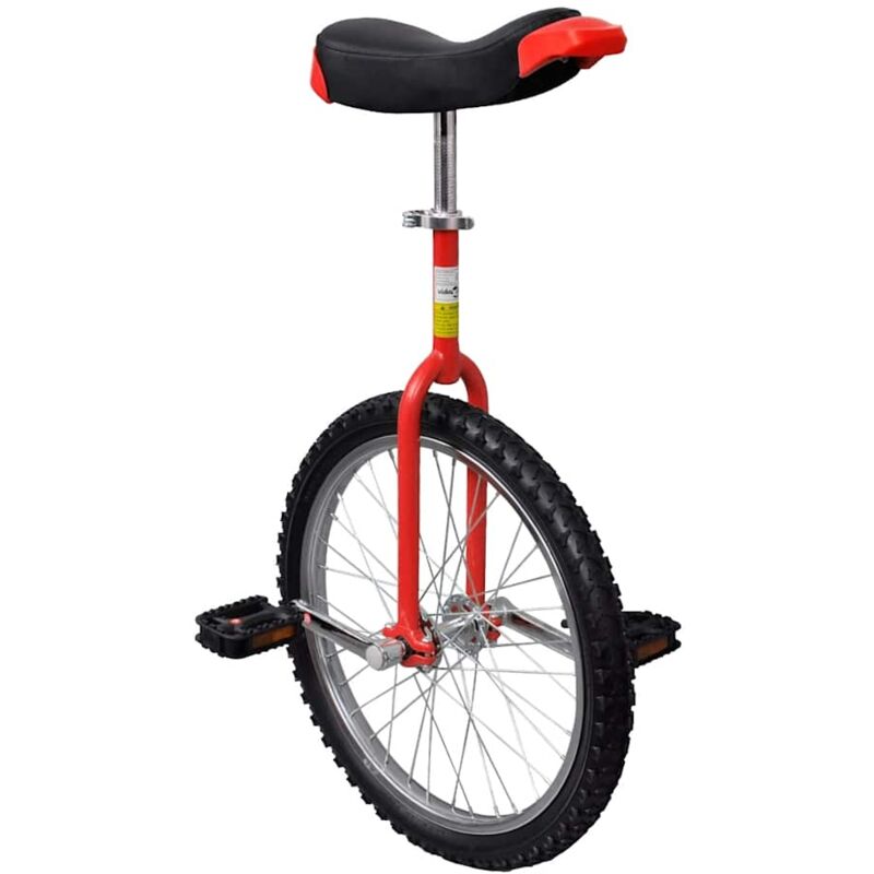 

Vidaxl - Monociclo Ajustable Rojo 20 Pulgadas - Rojo