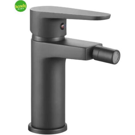 Monocomando Bidet Ambra Bathroom Pink 2.0 Nero Satinato