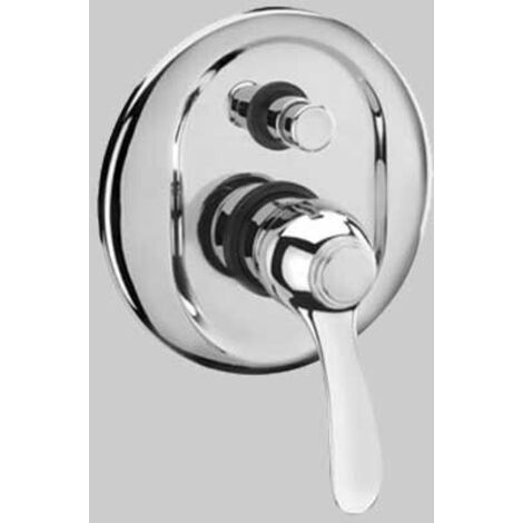 MONOCOMANDO DOCCIA INCASSO CON DEVIATORE DODO - Cromo
